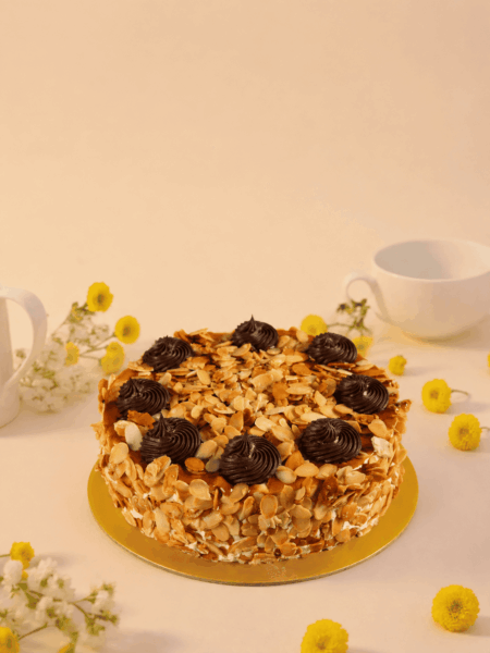 Almond Chocolate Gateaux