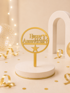 Anniversary Cake Topper