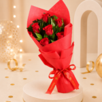 Bunch of 6 Red Roses