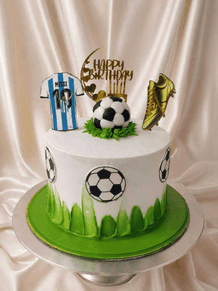 Football Theme Cake | Argentina Jersey Design