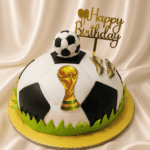 Soccer Ball Dome Cake | 3D Football Cake