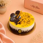 Mango Passion Maharaja Cake