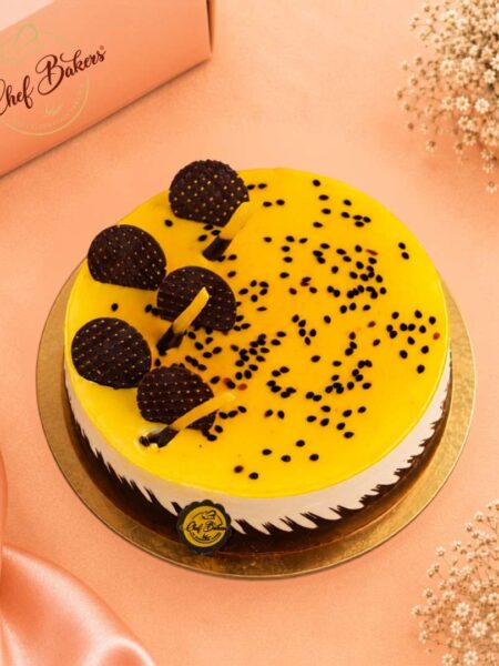 Mango Passion Maharaja Cake