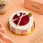 White Chocolate Raspberry Cake