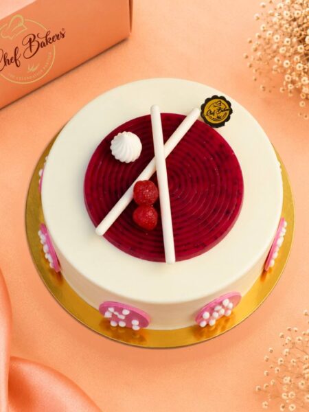 White Chocolate Raspberry Cake