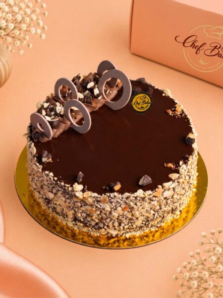 Chocolate Almond Rocks Cake Cake