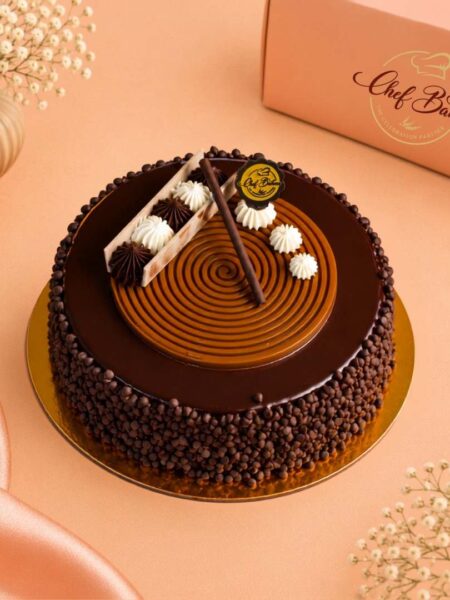 Toffee Choco chips Cake