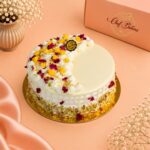 Kesar Rasmalai Cake