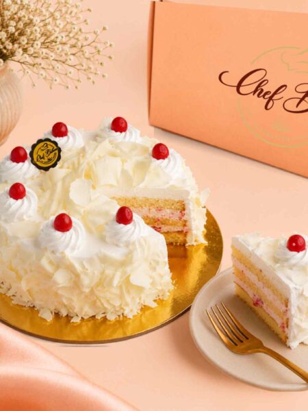 White Forest Cake