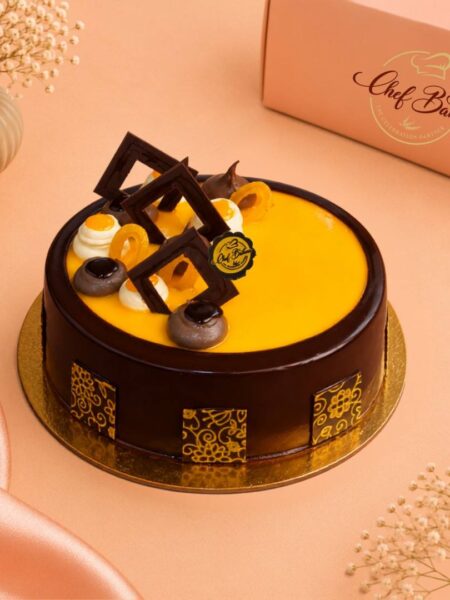 Chocolate Mango Cake