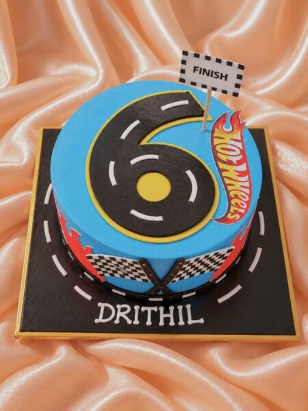 Hot Wheels Cake