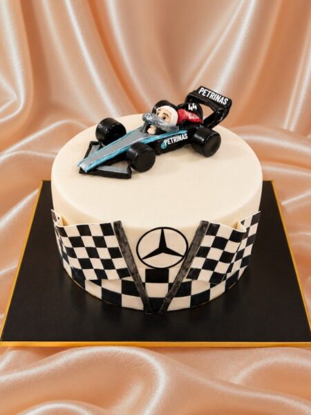 Formula Racing Theme Cake