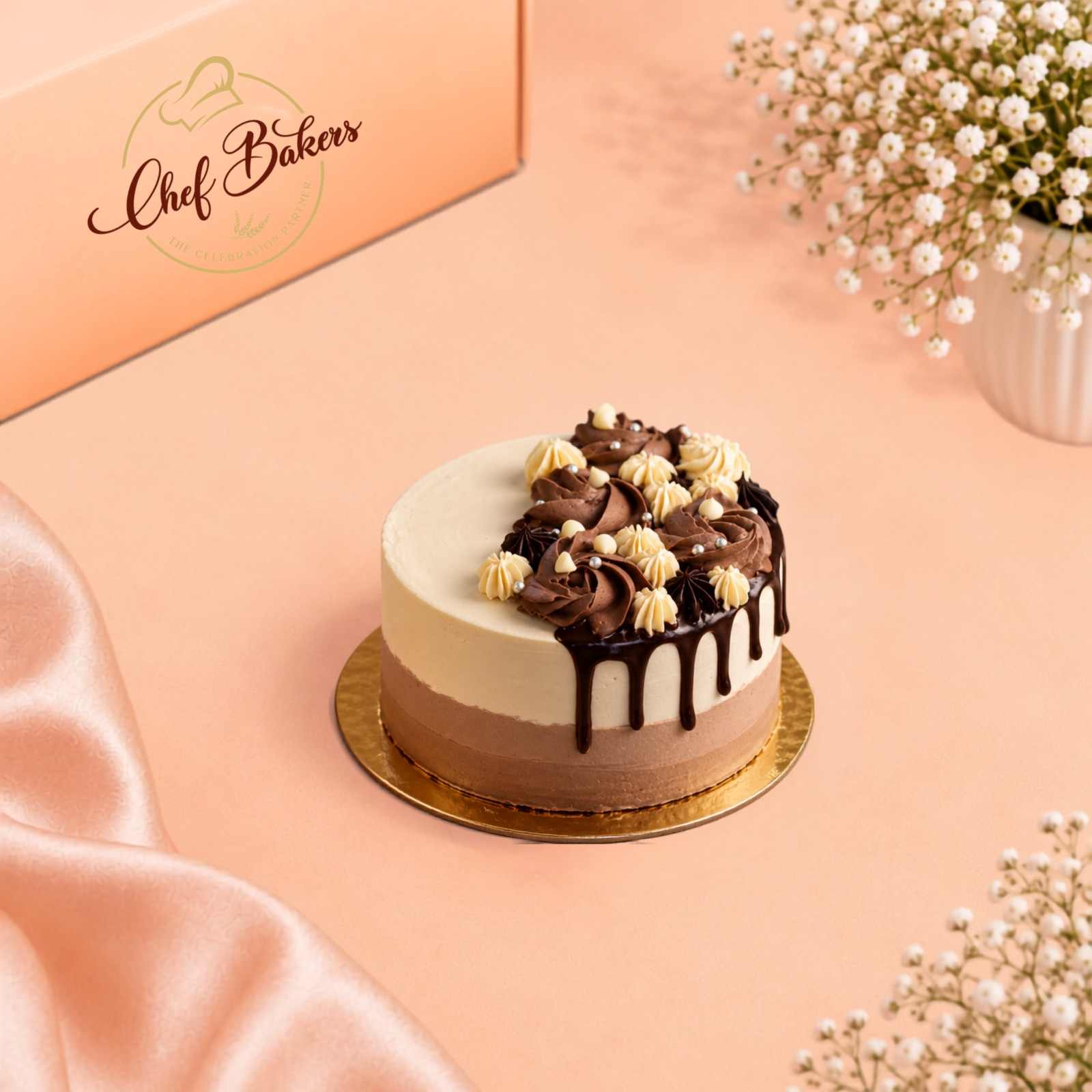 Mini Chocolate Cake for Birthday