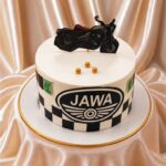 Jawa Bike Theme Cake