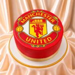 Manchester United Logo Cake