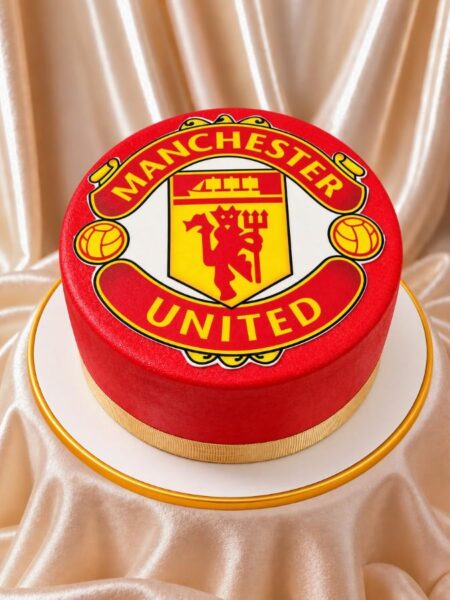 Manchester United Logo Cake