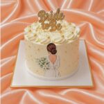 Golden Bride Elegance Cake