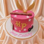 Golden Snitch Harry Potter Cake