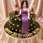 Glamorous Doll Birthday Cake