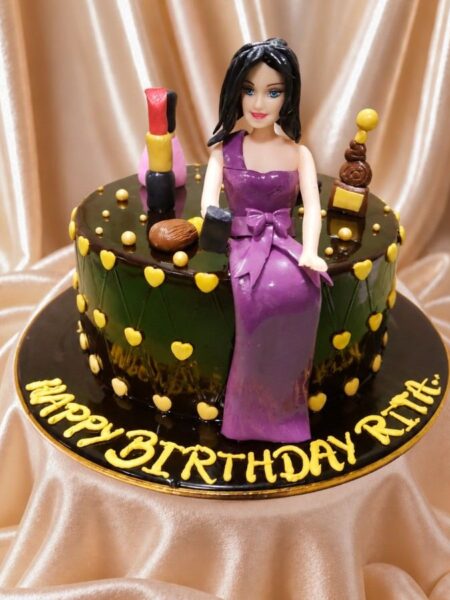 Glamorous Doll Party Cake