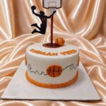 Slam Dunk Basketball Theme Cake