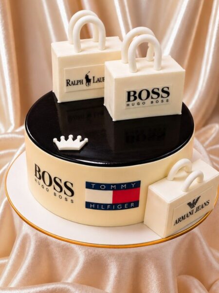 Luxury Shopping Bags Cake