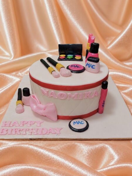 Makeup Birthday Cake