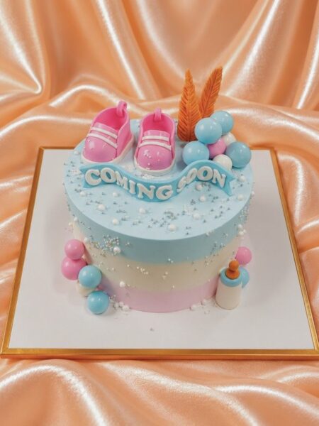 Coming Soon Baby Shower Cake