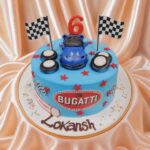 Bugatti Theme Birthday Cake