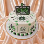 AI Hackathon Theme Cake