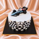 Formula Racing Theme Cake