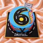Hot Wheels Racing Cake