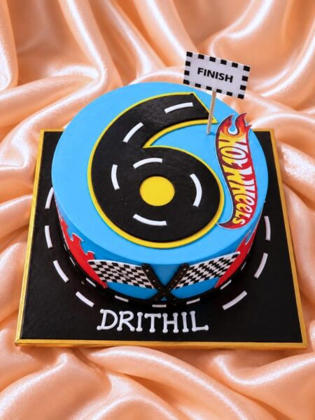 Hot Wheels Cake