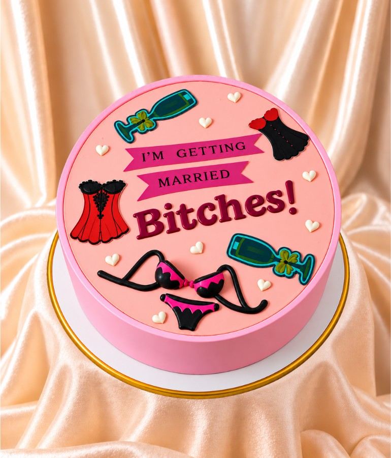 I'm Getting Married Cake