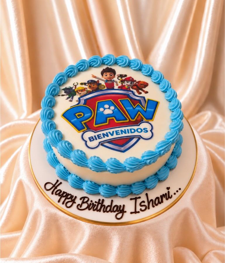 Paw Patrol Theme Cake