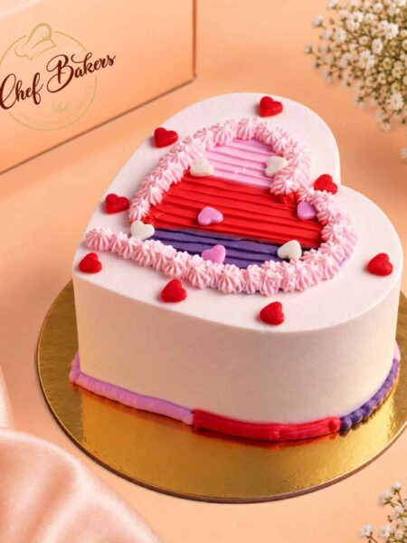 Sweet Hearts Bento cake