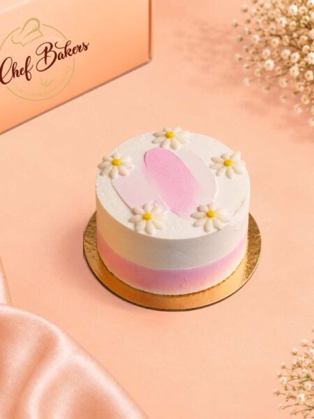 Floral treat bento cake