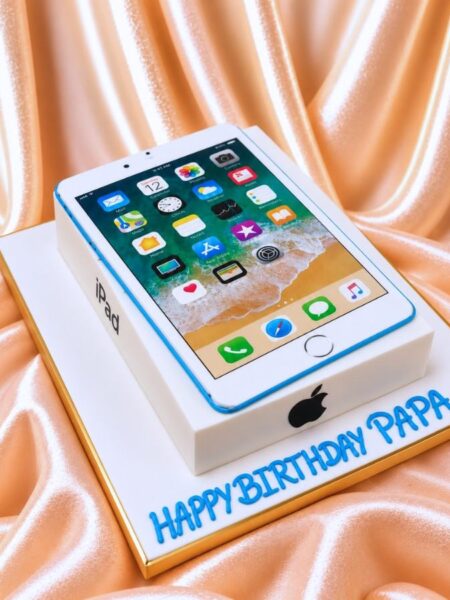 iPad Birthday Cake